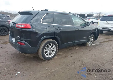 2015 Jeep Cherokee Latitude из США, поврежденный, VIN 1C4PJMCS1FW589128